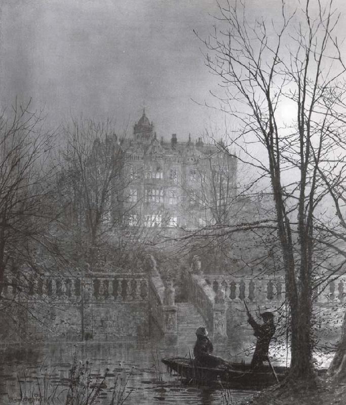 Atkinson Grimshaw Under the Moonbeams